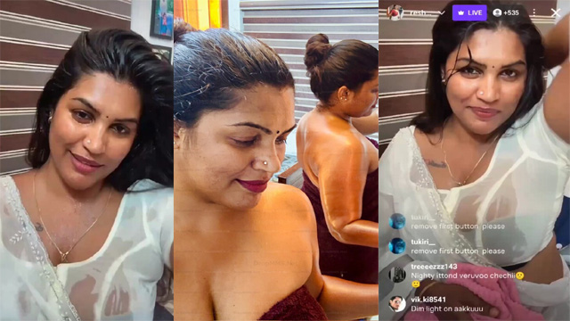 Reshma’s Exclusive Live Chat – Full Nude Big Booty Show