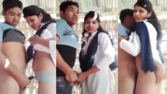 Nepali School Lover Outdoor Hard Clip – Lover Viral MMS